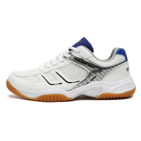 Unisex Badminton Ayakkabısı (Beyaz - Mavi) - 2