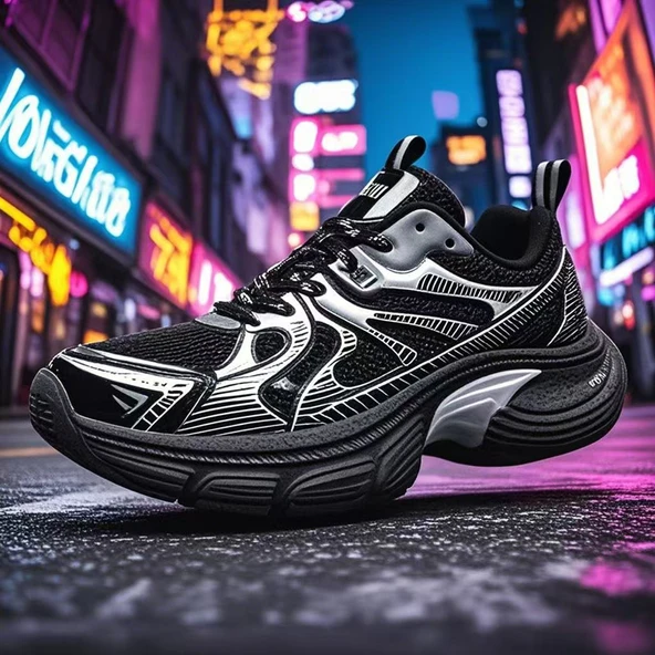 Unisex Spor Ayakkabı (Siyah)