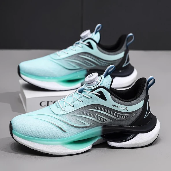 Unisex Spor Ayakkabı (Floresan Yeşili) - Resim 5