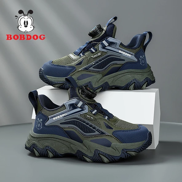 Unisex Çocuk Spor Ayakkabı (Haki Yeşili)