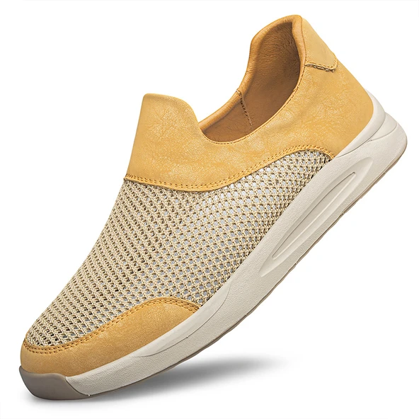 Erkek Günlük Slip-On Ayakkabı (Haki)
