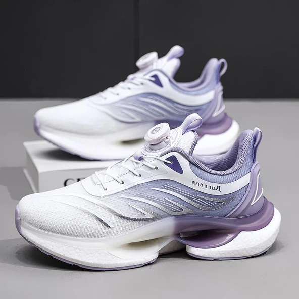 Unisex Spor Ayakkabı (Floresan Yeşili) - Resim 2