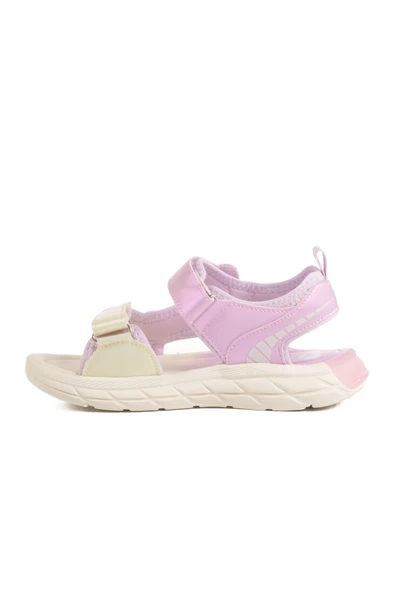 Pepino Lila Cırtlı Anatomik Hafif Kız Çocuk Sandalet 1946 F - Resim 2