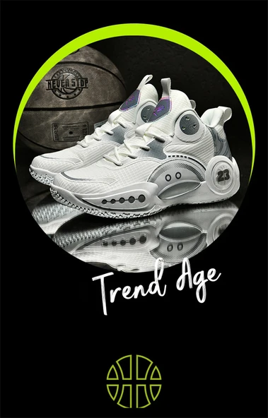 Genç Basketbol Ayakkabısı (Ay Işığı) - Resim 10