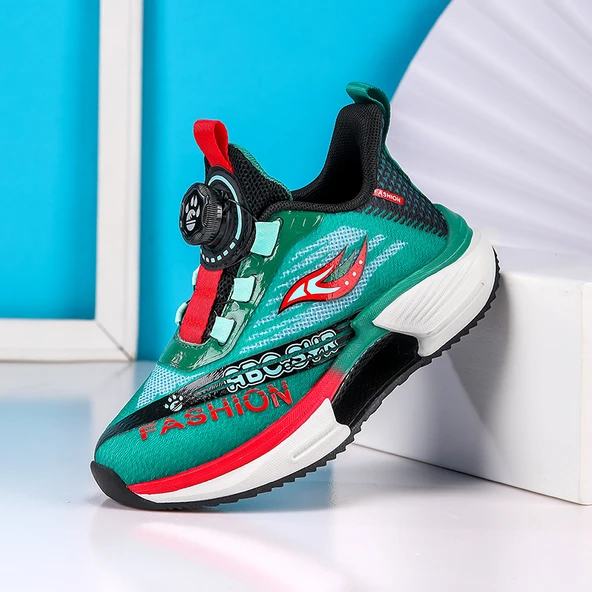 Unisex Çocuk Spor Ayakkabı (Denim Mavi) - Resim 5