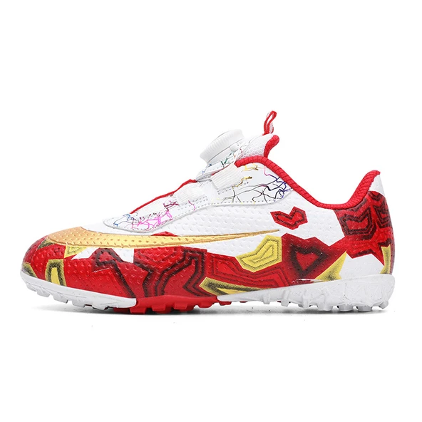 Unisex Çocuk Krampon Futbol Ayakkabısı (Ay Işığı - Mavi-1) - Resim 7