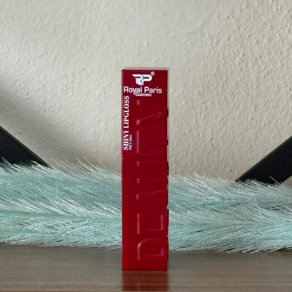 Sudedi Home Shiny Lip Gloss - Parlak Kırmızı Dudak Parlatıcısı - 3