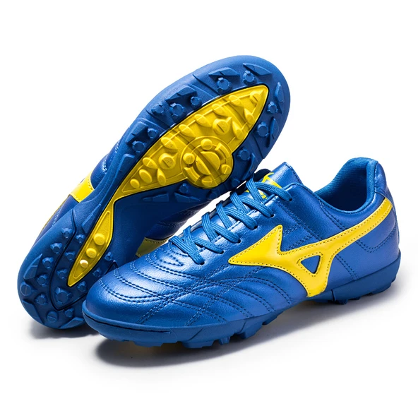 Unisex Çocuk Krampon Futbol Ayakkabısı (Beyaz Mavi-2) - 5