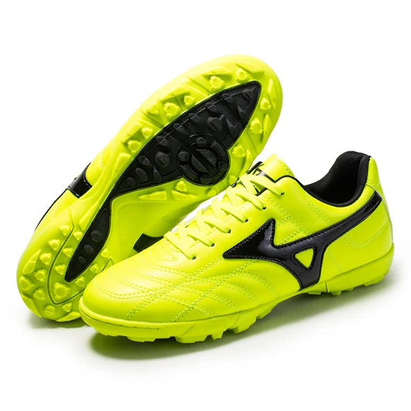 Unisex Çocuk Krampon Futbol Ayakkabısı (Kırmızı Sarı-1) - 3