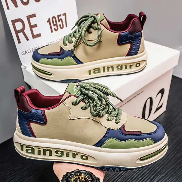 Erkek Günlük Spor Ayakkabı (Siyah) - Resim 4