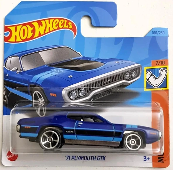 Hot Wheels Tekli Arabalar 71 Plymouth Gtx Hkk91 - Resim 5