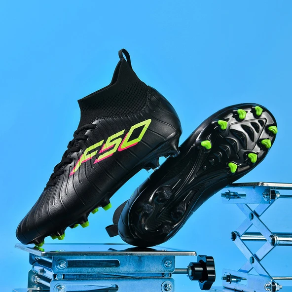 Unisex Krampon Futbol Ayakkabısı (Siyah Krampon)