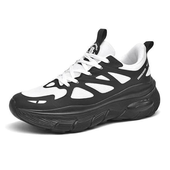 Unisex Spor Ayakkabı (Siyah - Beyaz)
