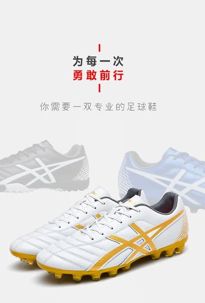 Unisex Profesyonel Krampon Futbol Ayakkabısı (Mavi) - Resim 9