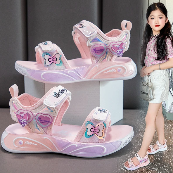 Kız Çocuk Plaj Sandalet (Pembe)