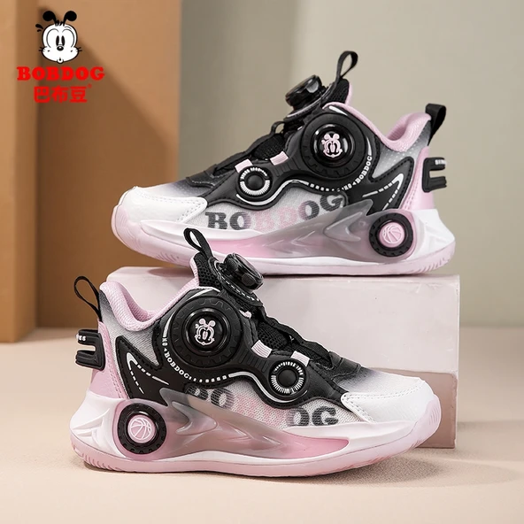 Unisex Çocuk Spor Ayakkabı (Siyah Pembe)