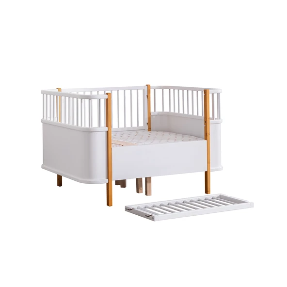 Mdf Beşik, Bella Büyüyen Beşik 90x120 1 Adet Comfort Yatak - 6