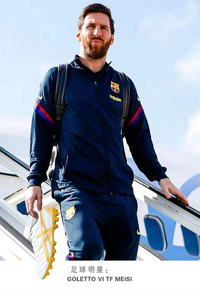 Unisex Profesyonel Krampon Futbol Ayakkabısı (Mavi) - Resim 8