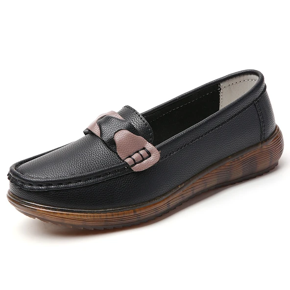 Kadın Günlük Kullanım Loafer Ayakkabı (Bej-1) - 7