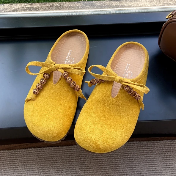 Kadın Mary Jane Platform Ayakkabı (Pembe-5)