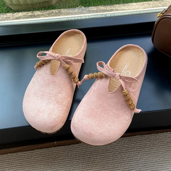 Kadın Mary Jane Platform Ayakkabı (Deve Tüyü-3) - Resim 9