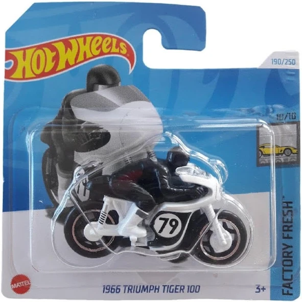 Hot Wheels Tekli Arabalar 1966 Triumph Tiger 100 Hry62 ürün görseli 1