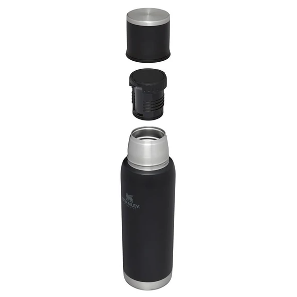 STANLEY THE ADVENTURE TO-GO 0.75 LİTRE TERMOS SİYAH RENK - 3