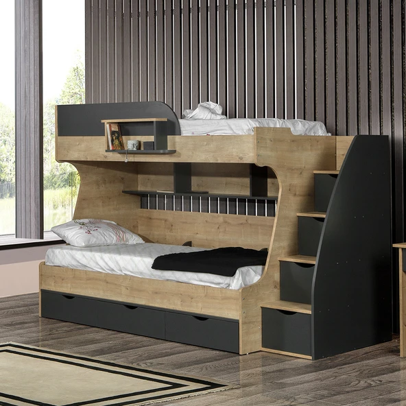 Çocuk Odası - Truva Ranza 3 Kapılı Dolap - 2