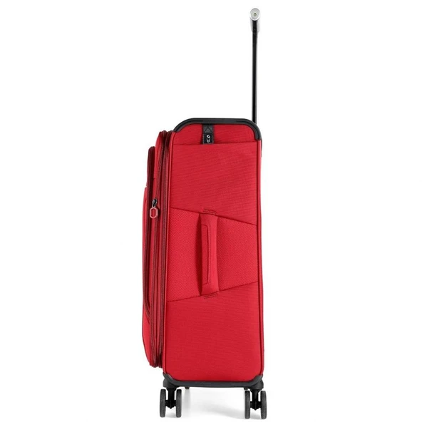 Verage GM21002W Kumaş 3 lü Valiz Seti Kırmızı - 2