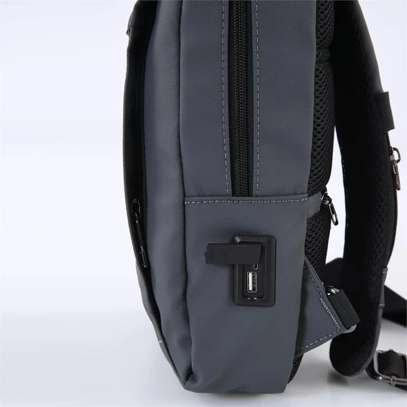Ççs 51487 Çapraz Askılı Çanta Gri - 6