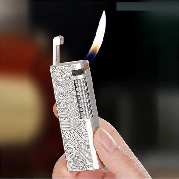 Parmida M1 Çarklı Mekanik Çakmak Gümüş - Resim 2