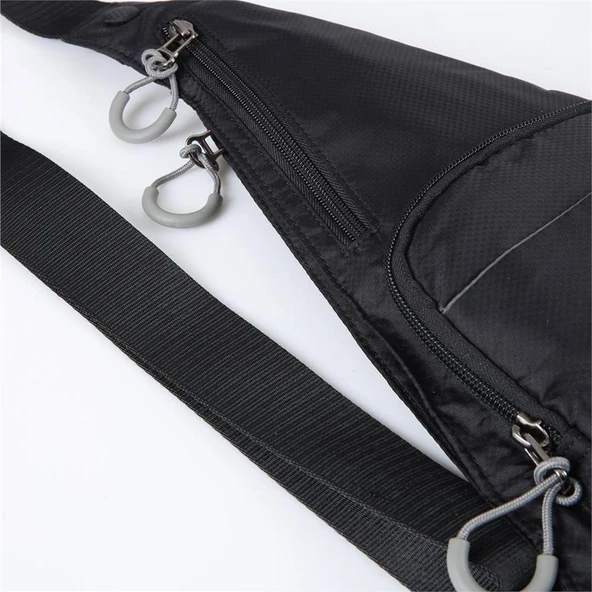 Ççs 31506 Omuz Askılı Bodybag Çapraz Çanta Siyah - 6