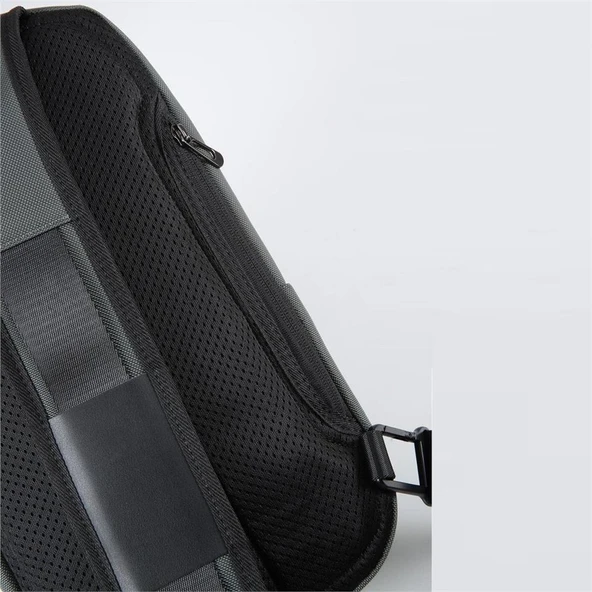 Ççs 51464 Tek Omuz Askılı Sırt ve Göğüs Çantası Gri - Resim 7