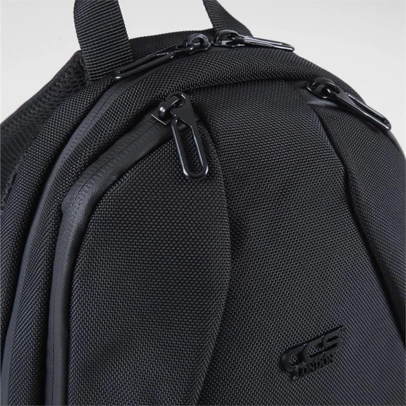 Ççs 31409 Tek Omuz Askılı Sırt ve Göğüs Çantası Siyah - Resim 4