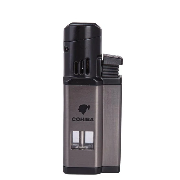 Cohiba CCM0436G 3 Jet Torch Puro Çakmağı Gri