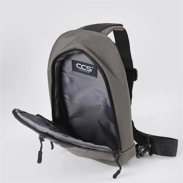 Ççs 31410 Tek Omuz Askılı Sırt ve Göğüs Çantası Yeşil - Resim 4