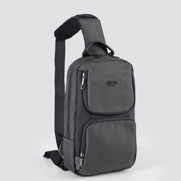 Ççs 51489 Omuz Askılı Bodybag Çapraz Çanta Gri