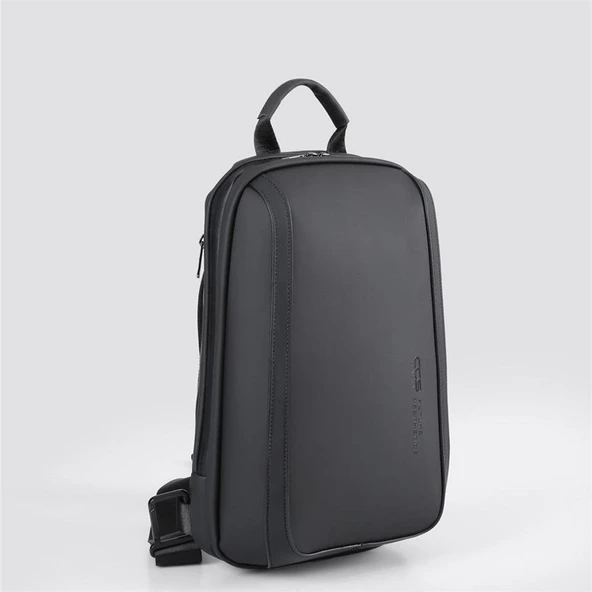 Ççs 51466 Tek Omuz Askılı Sırt ve Göğüs Çantası Siyah ürün görseli