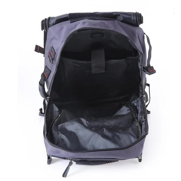 ÇÇS 51490 Fonksiyonel Seyahat Sırt Çantası Gri - Resim 6