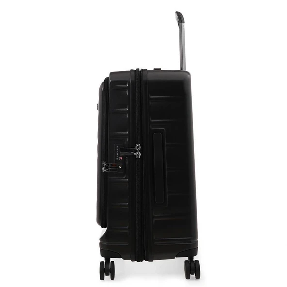 ÇÇS 5238 Lüx 3 Lü Valiz Seti Siyah - Resim 4