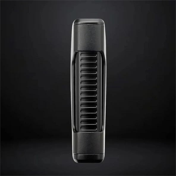 Colibri Rebel Çift Jet Puro Çakmağı Siyah - 7