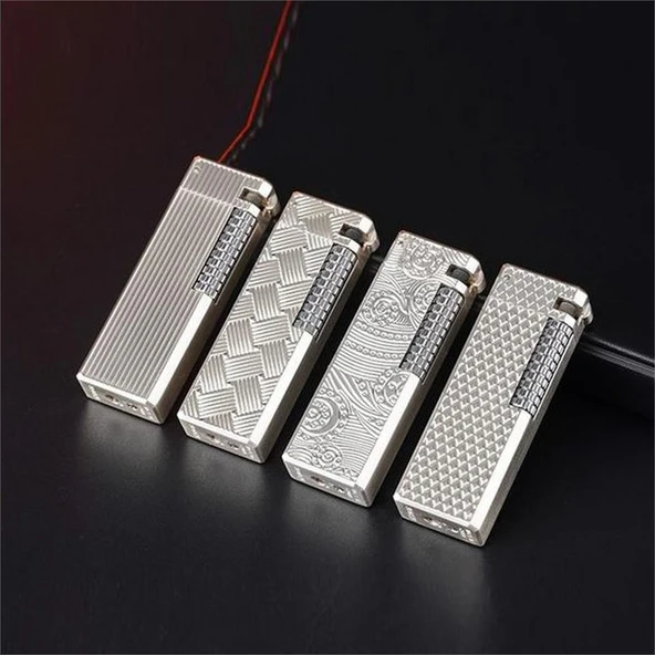 Parmida M1 Çarklı Mekanik Çakmak Gümüş - Resim 6