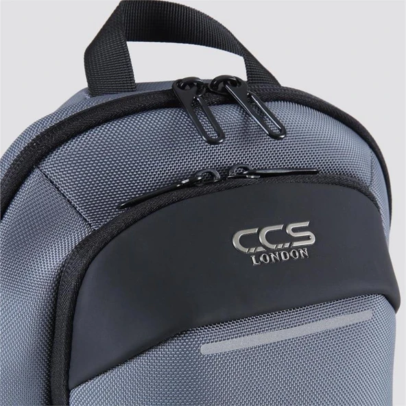 Ççs 31408 Omuz Askılı Bodybag Çapraz Çanta Gri - 5
