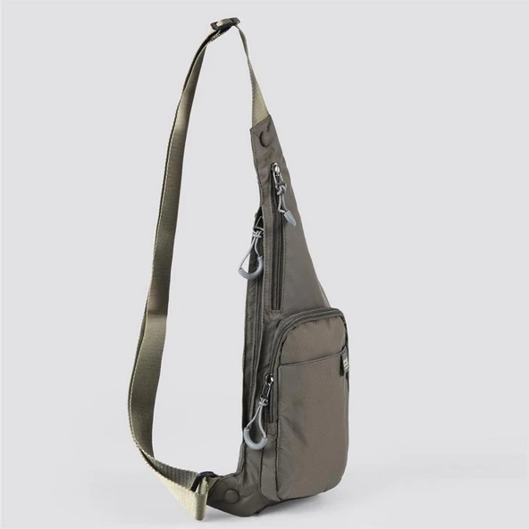 Ççs 31506 Omuz Askılı Bodybag Çapraz Çanta Yeşil - 2