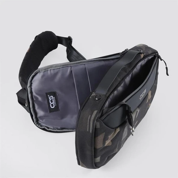 Ççs 31407 Tek Omuz Askılı Sırt ve Göğüs Çantası Kamuflaj - Resim 4