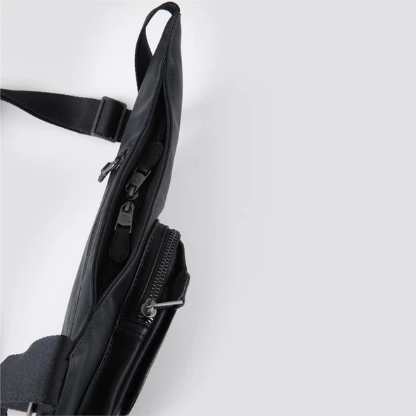 Discovery D03355 Çapraz Sırt ve Göğüs Çantası Siyah - Resim 4