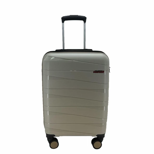 Las Vegas Polo Polipropilen Orta Boy Valiz Bej ürün görseli