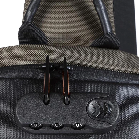 ÇÇS 31300 Usb Çıkışlı Çapraz Sırt ve Göğüs Çantası Yeşil - Resim 7