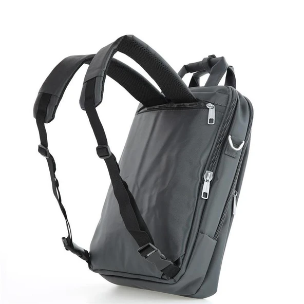 ÇÇS 51243 Omuz Askılı Sırt Çantası Gri - Resim 3