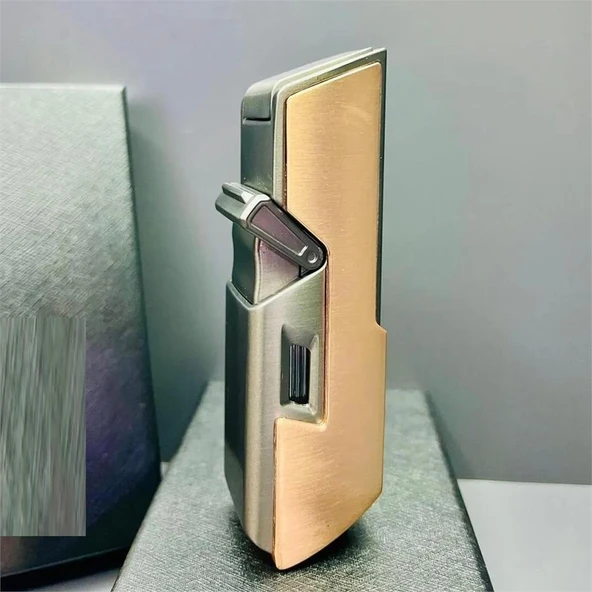 Cohiba CCM0640 Jet Torch Delicili Puro Çakmağı Gold